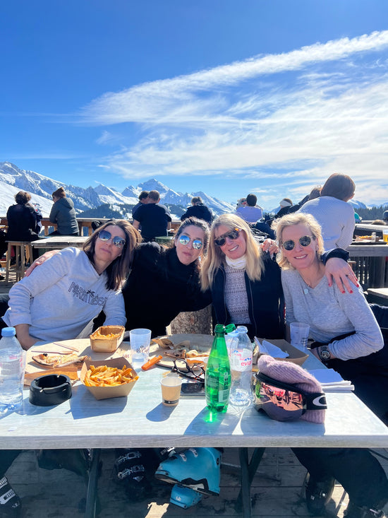 SNÖ ANGELS on ski ! x La Clusaz- 06/04